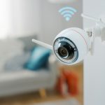 Installed 24-hour security camera