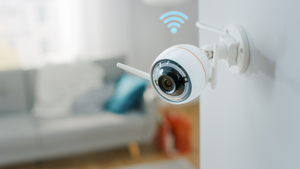 Installed 24-hour security camera